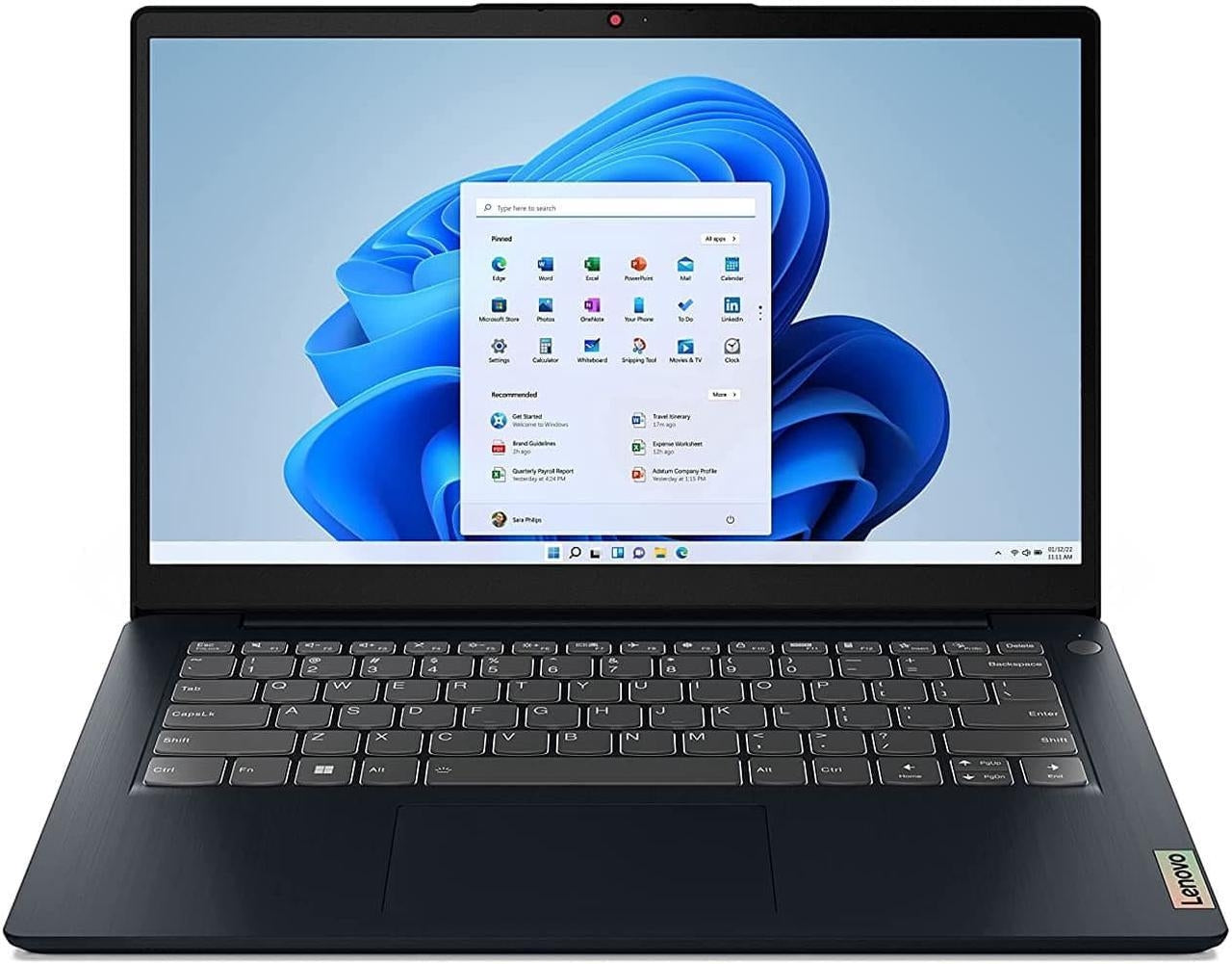 Lenovo IdeaPad 3 14" Notebook Core i5-1235U 8GB 256GB SSD Win11H 82RJ005BUS