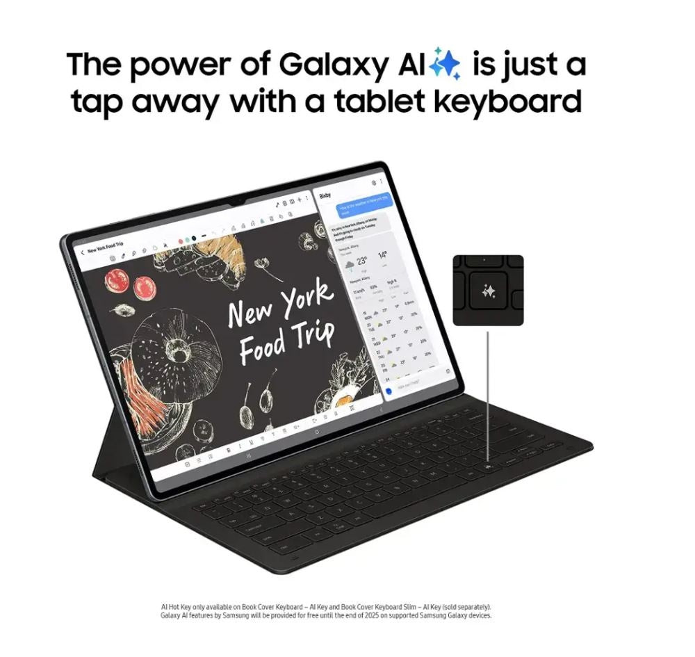 Samsung Galaxy Tab S10 Ultra 14.6" 256GB Wi-Fi with S-Pen Platinum Silver SM-X920NZSAXAR