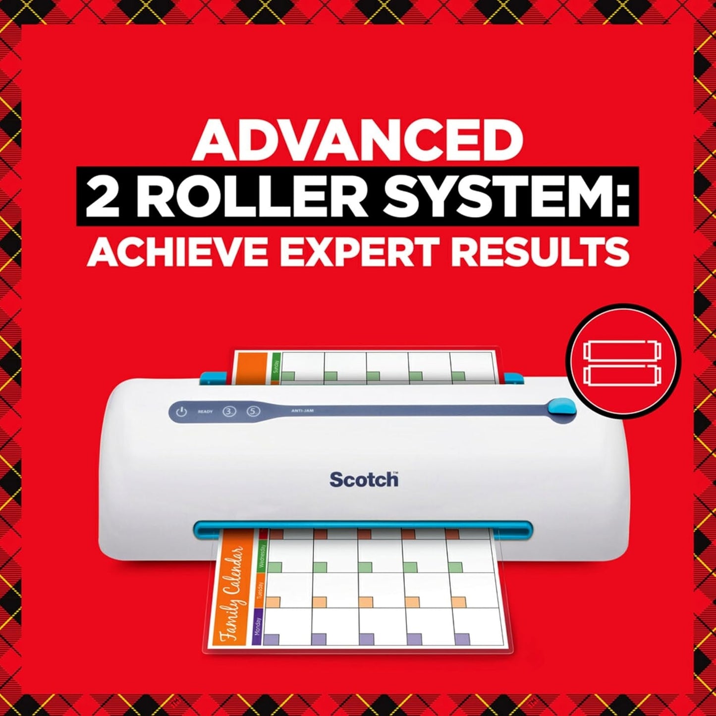 Scotch TL906 Pro Thermal Laminator, 9" Width - White/Blue for Home, Office, or School
