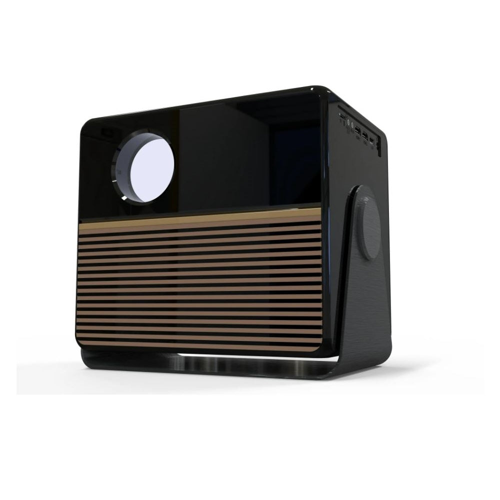 RCA 1080P FHD ROKU Smart Streaming Projector, Powered by ROKU Express RPJ227 Black