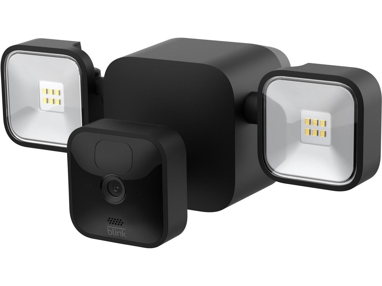 Blink Outdoor Wireless 1080p Security Camera with Floodlight - Black