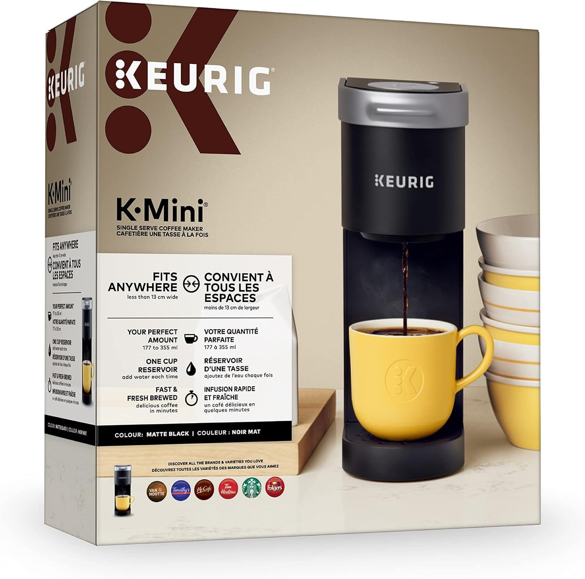 Keurig K-Mini 2.679 kg Black Single Serve Beverage Dispenser