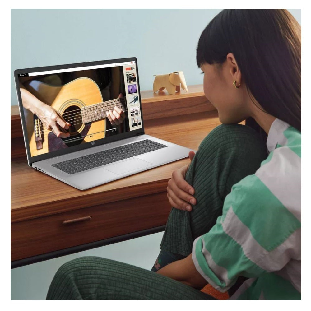 HP 17.3" HD+ Touchscreen Laptop - Intel Pentium - 4GB RAM - 128GB SSD Storage - Silver 17-CN0001TG