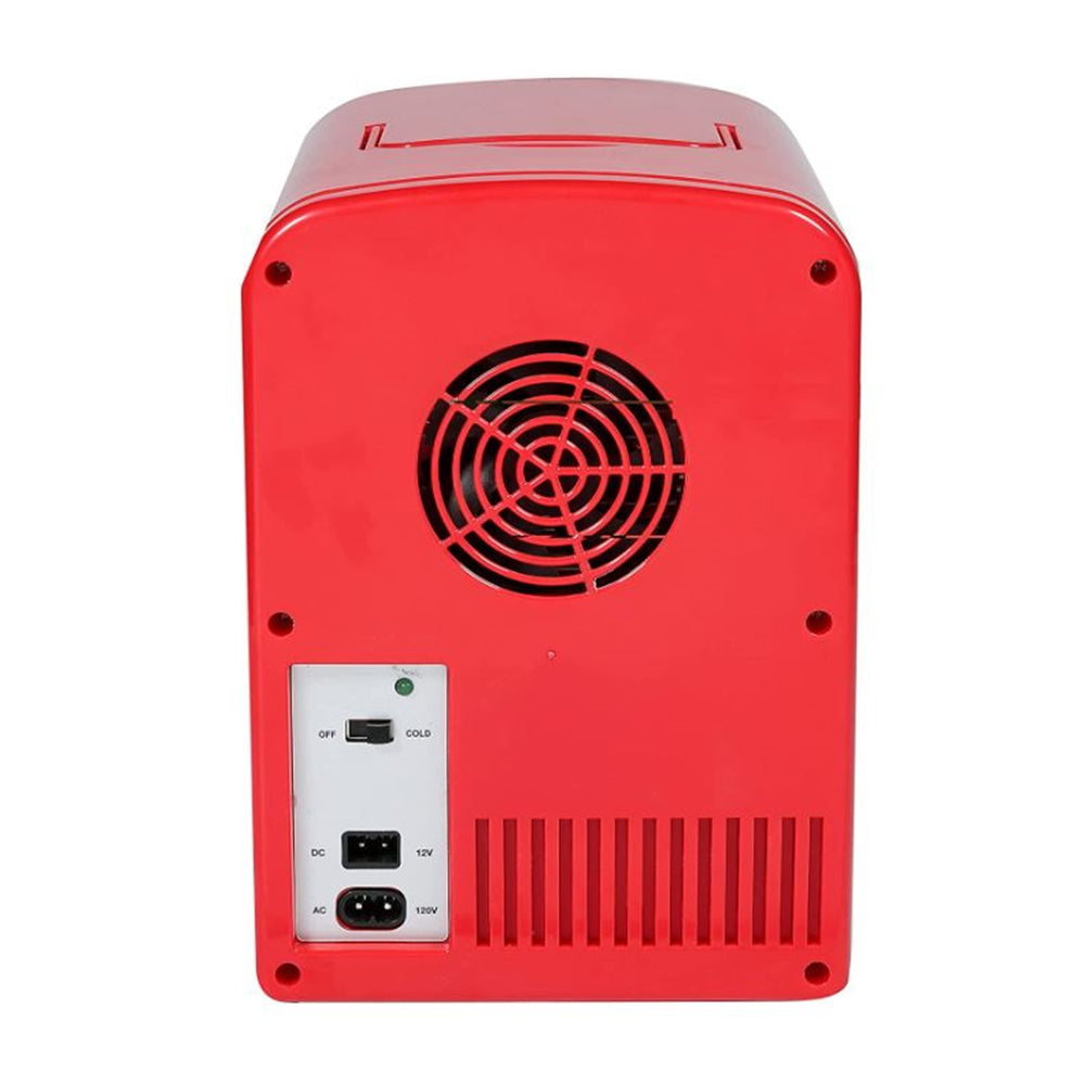 Frigidaire EFMIS175-RED Portable Mini Fridge-Retro Compact 6-Liter 9-Can