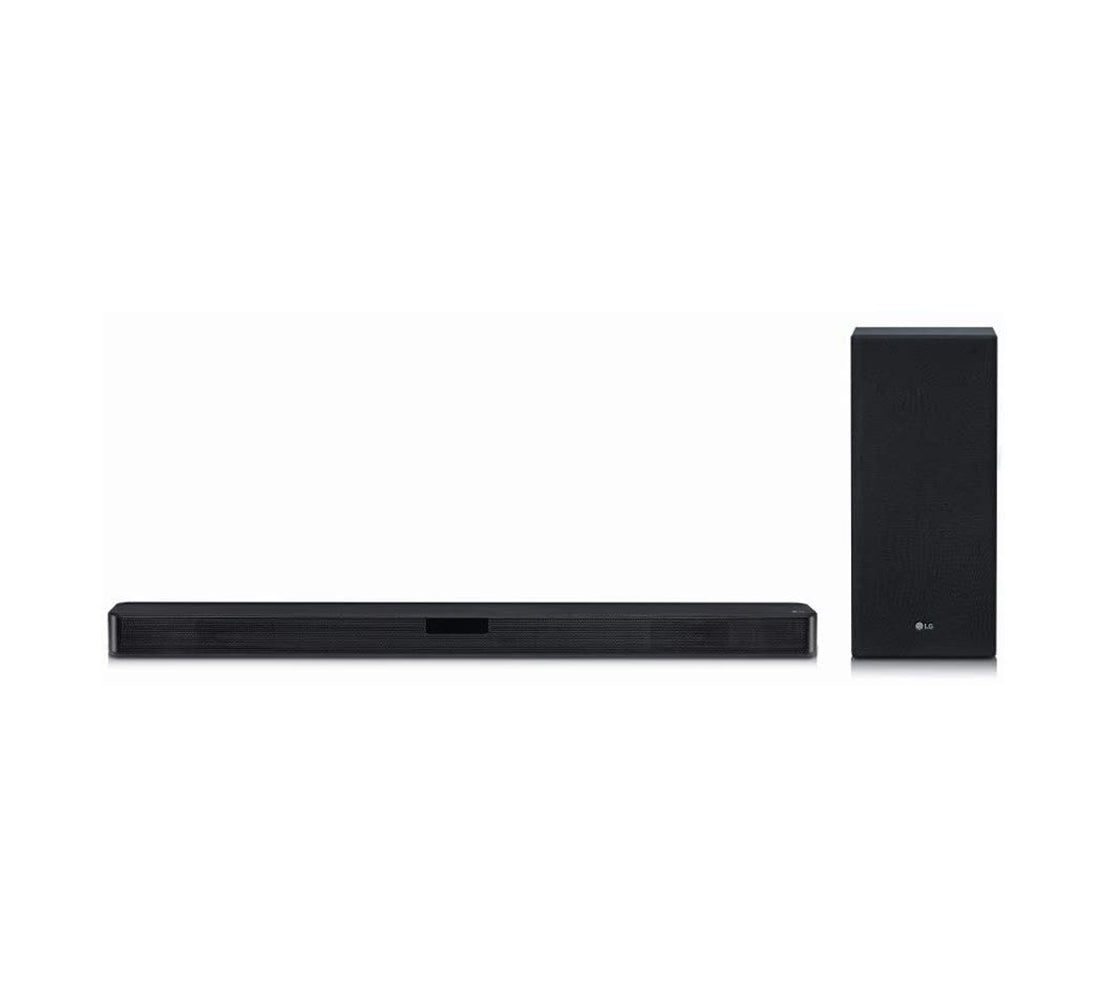 LG SL5Y 2.1 Channel 400W Sound Bar w/ DTS Virtual: X & High-Res Audio - Black (Renewed)