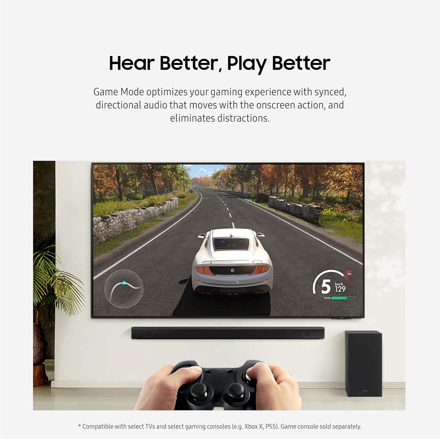 Samsung HW-B63C/ZA 3.1 Channel Soundbar with Dolby Audio/DTS Virtual:X