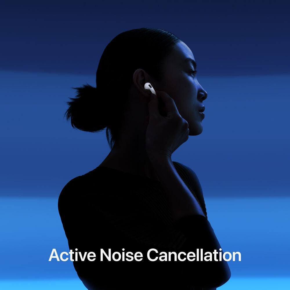 Apple AirPods Noise-Canceling Earbuds with Wireless USB-C Charging Case 4th Generation MXP93LLA
