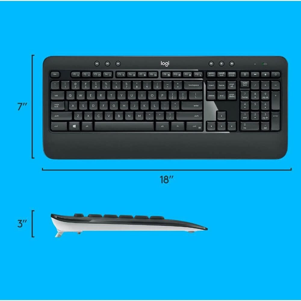 Logitech MK540 Wireless Keyboard Mouse Combo 920-009283