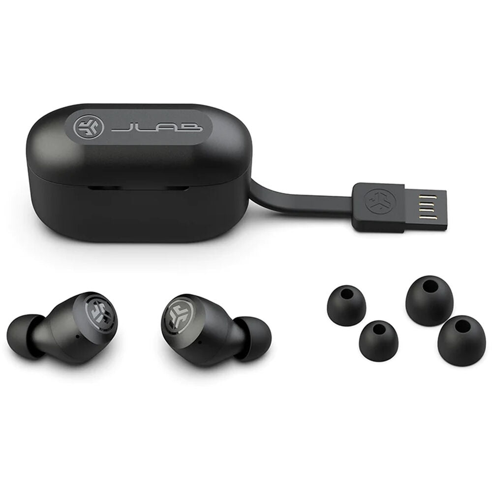JLab GO Air POP True Wireless In-Ear Headphones Black EBGAIRPOPRBLK124