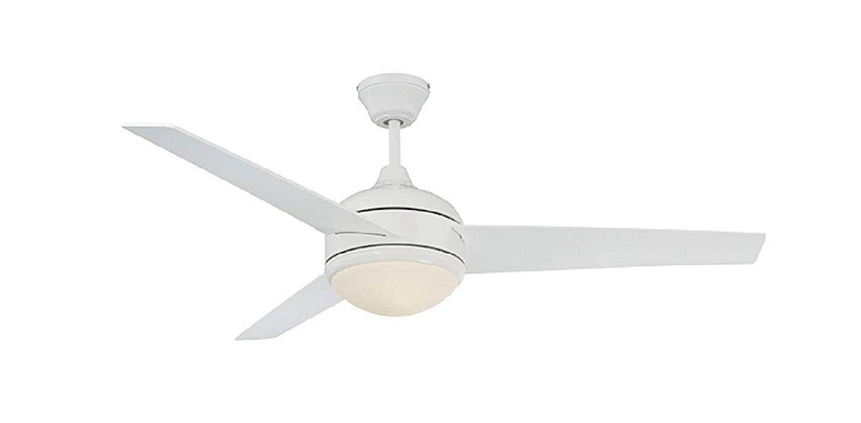 Concord 52" Skylark Modern Ceiling Fan w/ Wall control, White Finish 52SKY3EWH