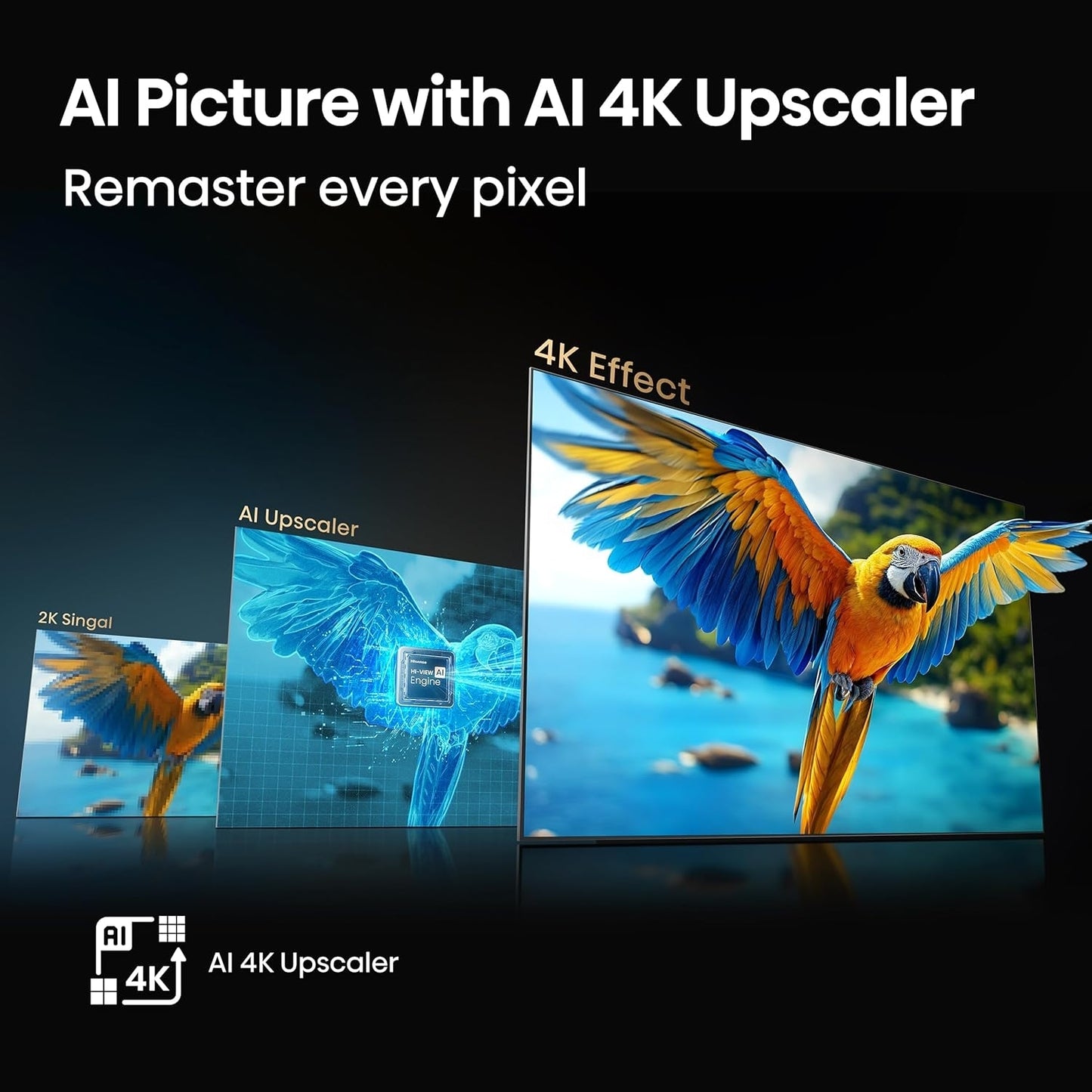 Hisense 43" Class QD6 Series QLED 4K UHD Smart Fire TV (2025) 43QD6QF