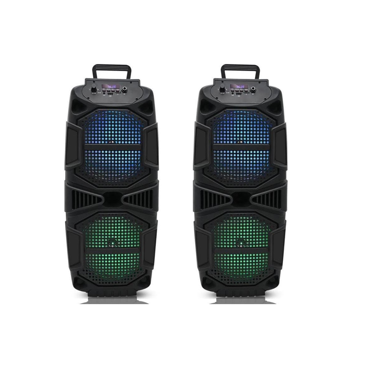 Technical Pro SPARK28 Rechargeable LED Bluetooth Speaker with TWS