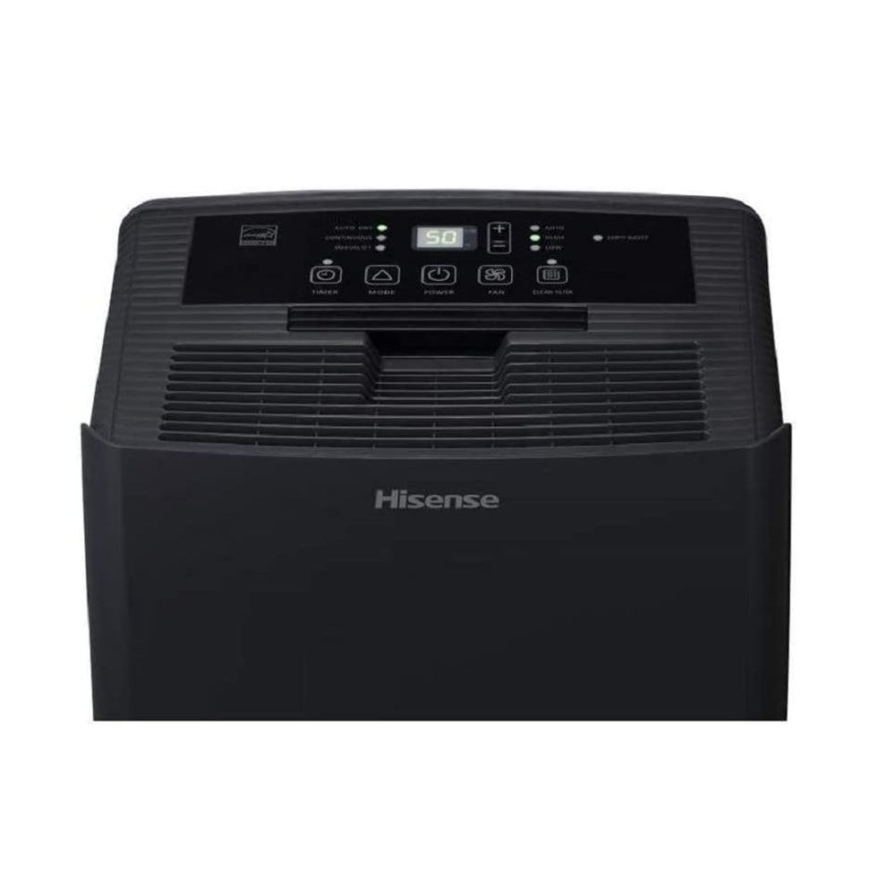 Hisense 50-Pint Capacity, 1000 sq. ft. coverage, 2-Speed Dehumidifier DH7019K1G