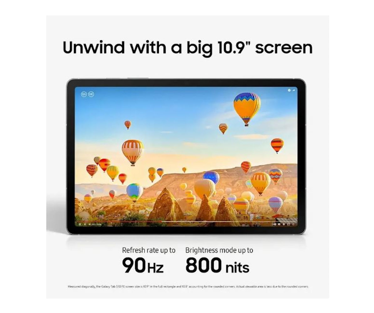 Samsung Galaxy Tab S10 FE 10.9" 256GB Wi-Fi with S-Pen Gray SM-X520NZAEXAR