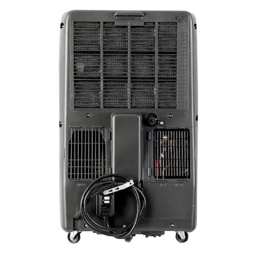 Hisense 10,000-BTU DOE Inverter 115V 550-sq ft Grey Wi-Fi Portable Air Conditioner