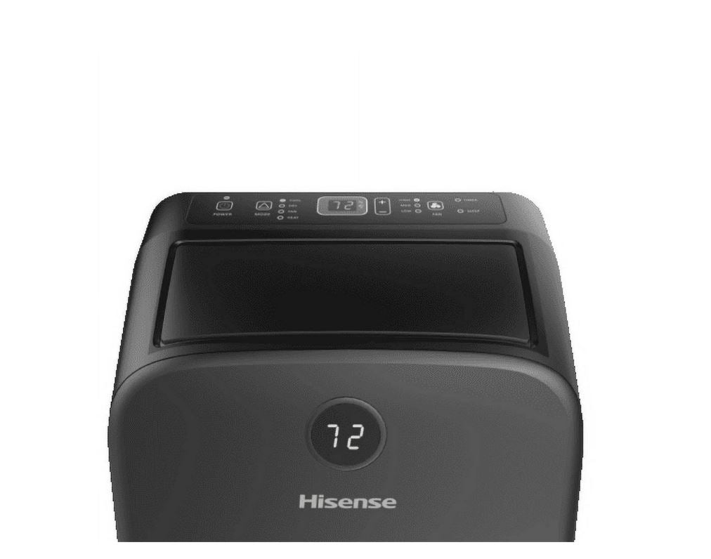 Hisense 10,000-BTU 115-V Dual Hose Portable Air Conditioner with Heat, Adjustable Tilt/Head, Window Kit and Remote AP70020HR1GD