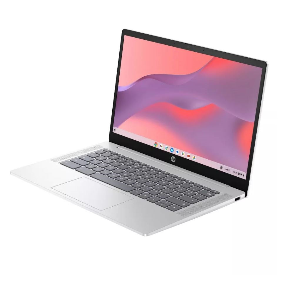 HP 14" Chromebook Intel Processor 4GB RAM 64GB Flash Storage Silver 14A-NF0002TG