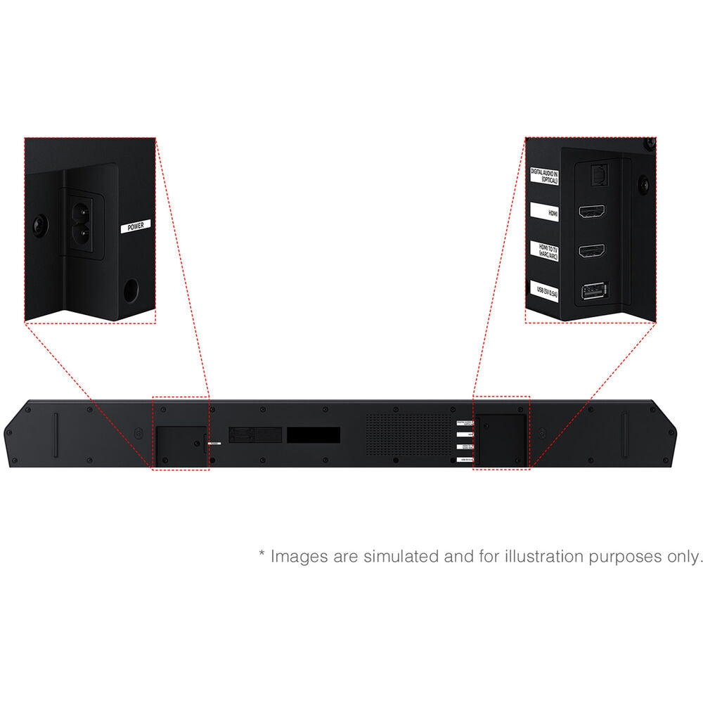 Samsung HW-Q600F/ZA 3.1.2-Channel Dolby Atmos Soundbar System
