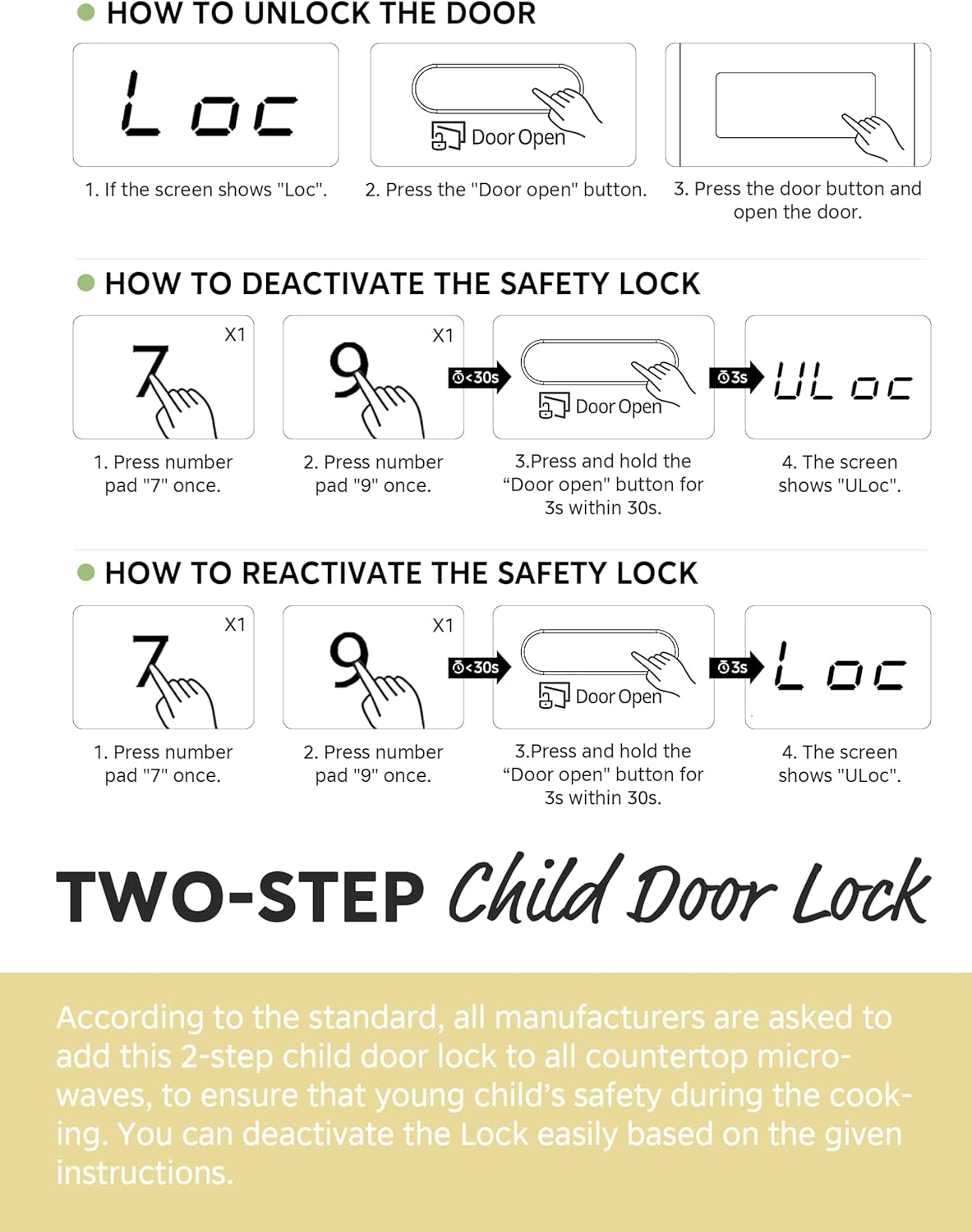 COMFEE Retro Microwave 0.7 Cu Ft 700 Watt with 11 power levels, Fast Multi-stage Cooking, Turntable Reset Function Kitchen Timer, CMO-C20M1WH