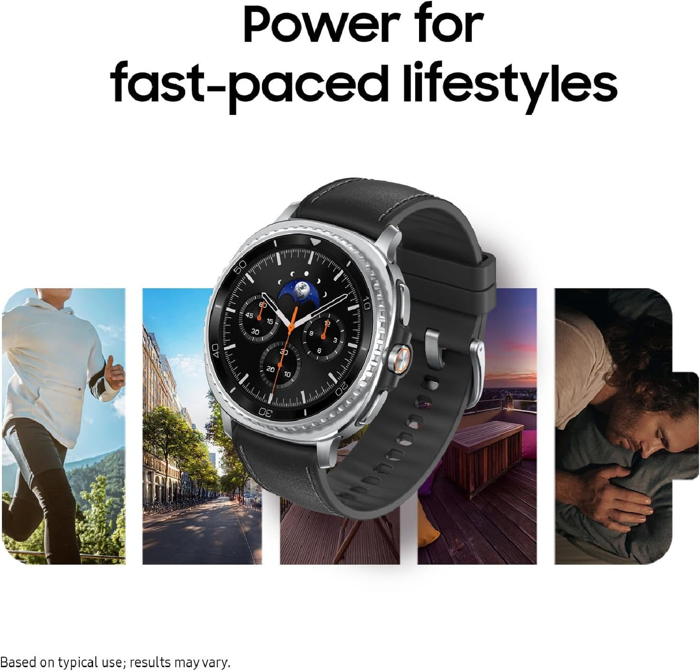 Samsung Galaxy Watch8 Classic Stainless Steel Smartwatch 46mm BT - White - (2025) SM-L500NZWAXAA