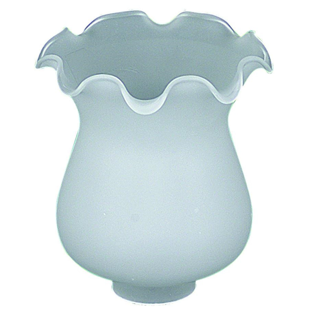 LUMINANCE GLASS SHADE FROSTED 1-5/8" Fitter Lamp Shade G464