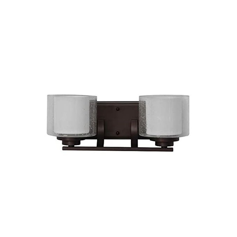 Sunset Lighting Abbot 2-Light 100W Bath Vanity Provincial Bronze - F17012-64