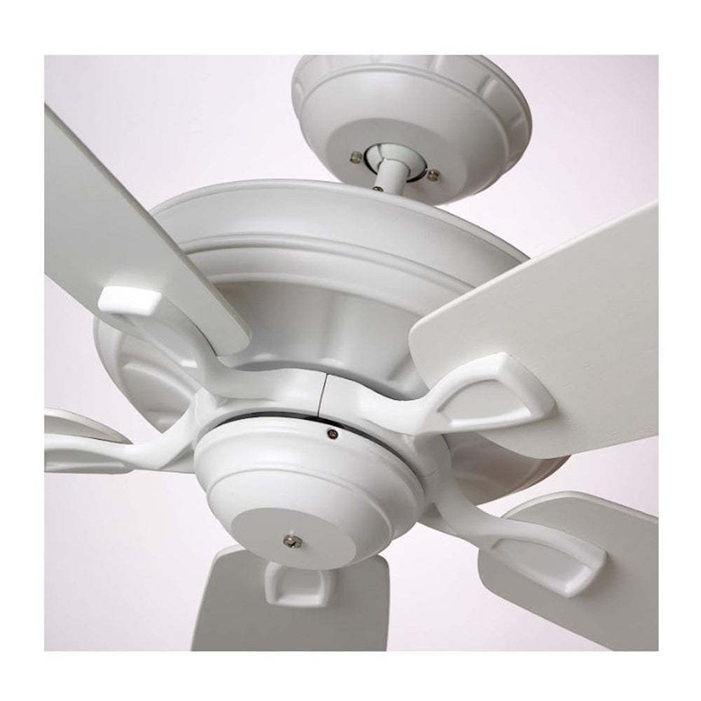 Kathy Ireland Carrera Indoor Ceiling Fan 60" 5-Reversible Blades Satin White CF784SW