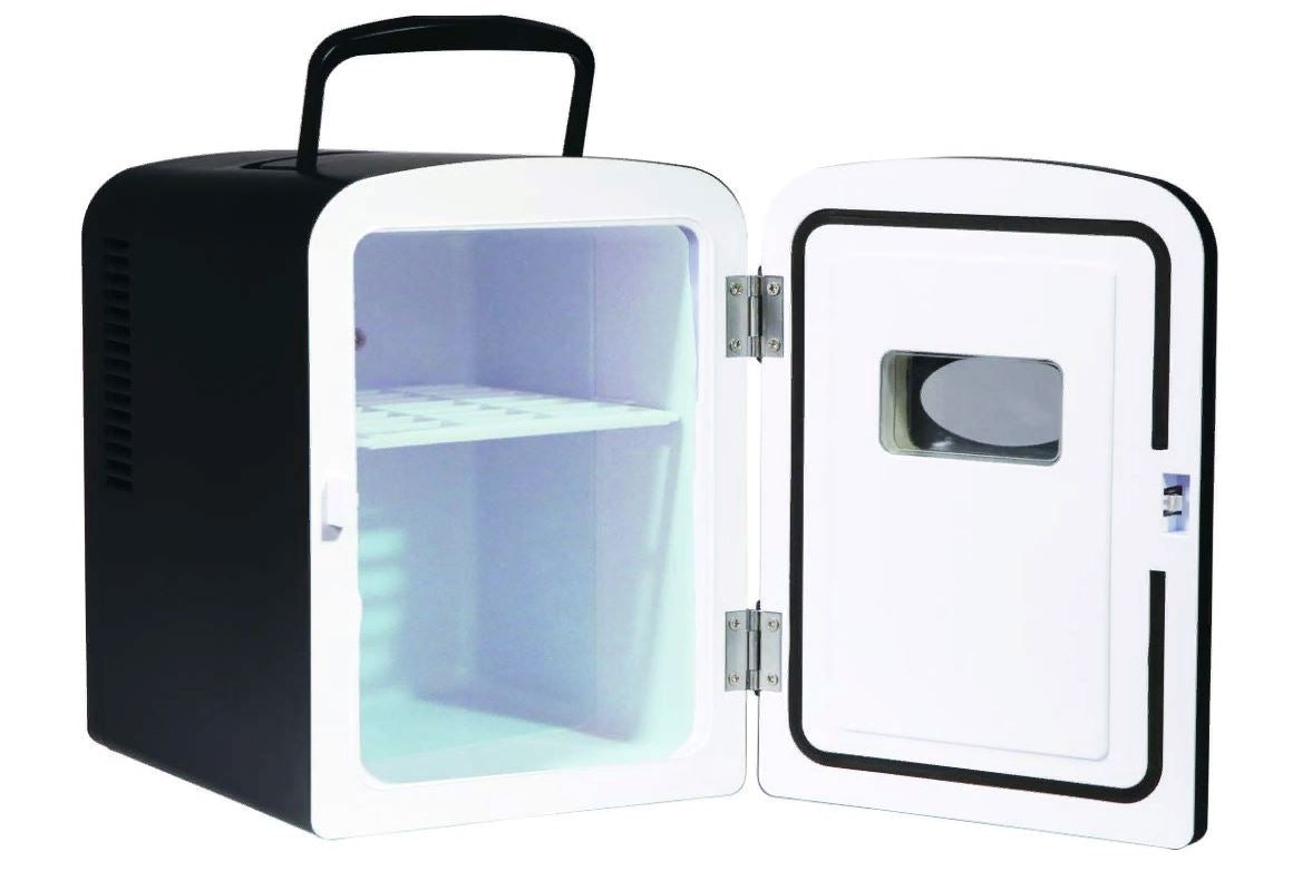 Frigidaire Retro Mini Portable Personal Fridge/Cooler 6-Can EFMIS129-BLACK