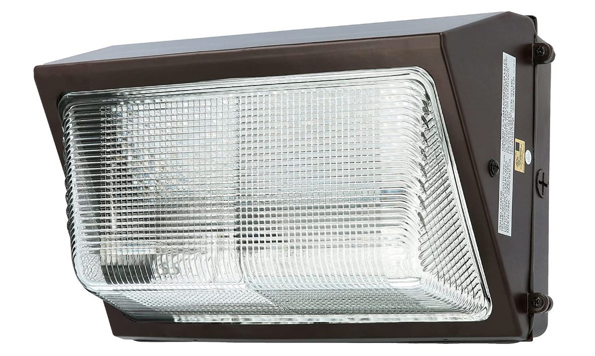 Sunset Lighting 14-1/4" Outdoor Wall Pack 150W Bronze Finish Borosilicate Glass F7305-66