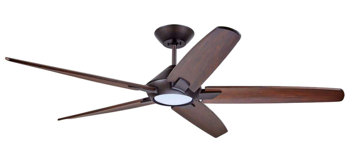 Luminance 60" Span Dorian Eco Ceiling Fan Blades Coffee 25" Size Blade B515CO60 - 5-piece