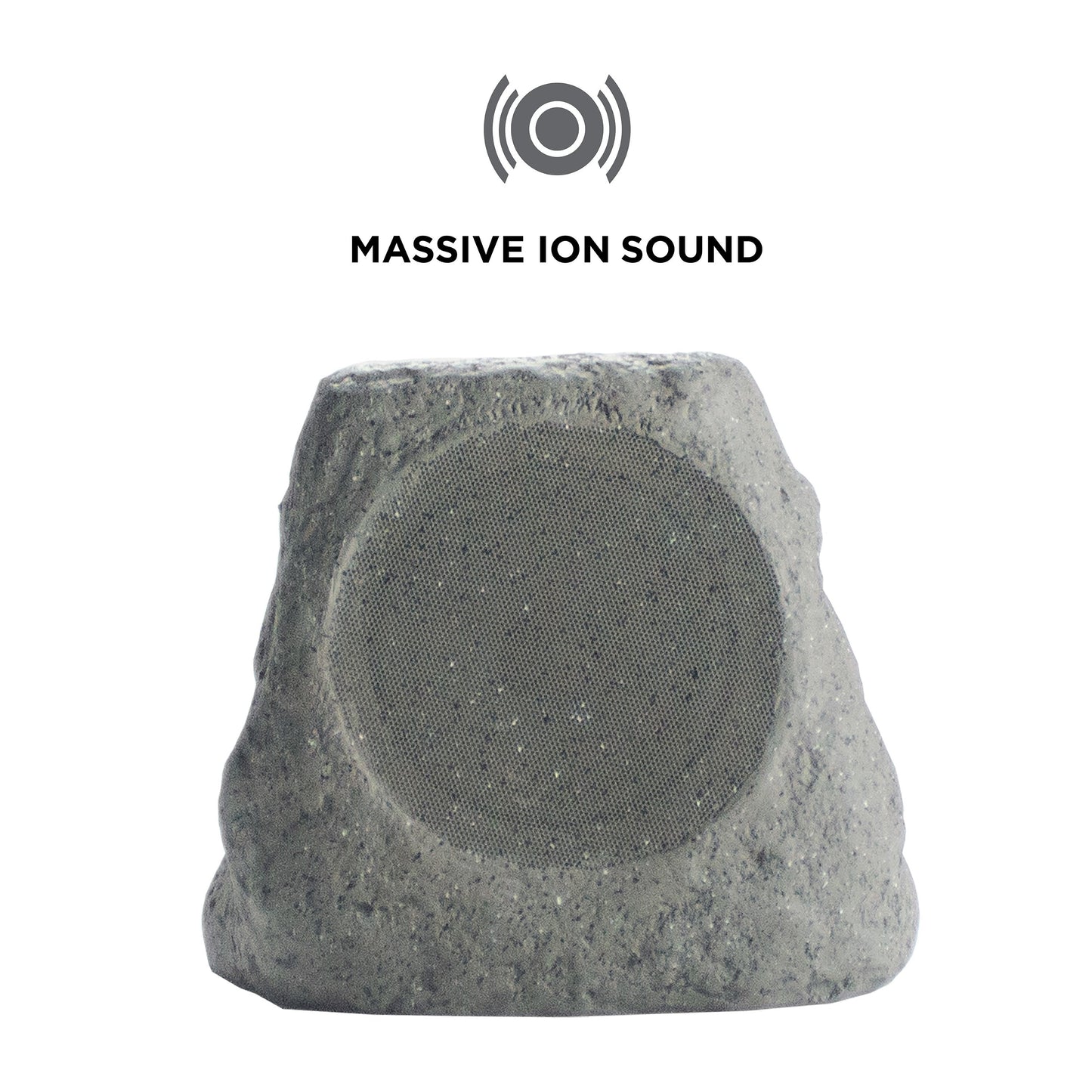 ION Audio Sol Stone Link Solar Rechargeable Outdoor Speaker with Multi-Sync ISP176