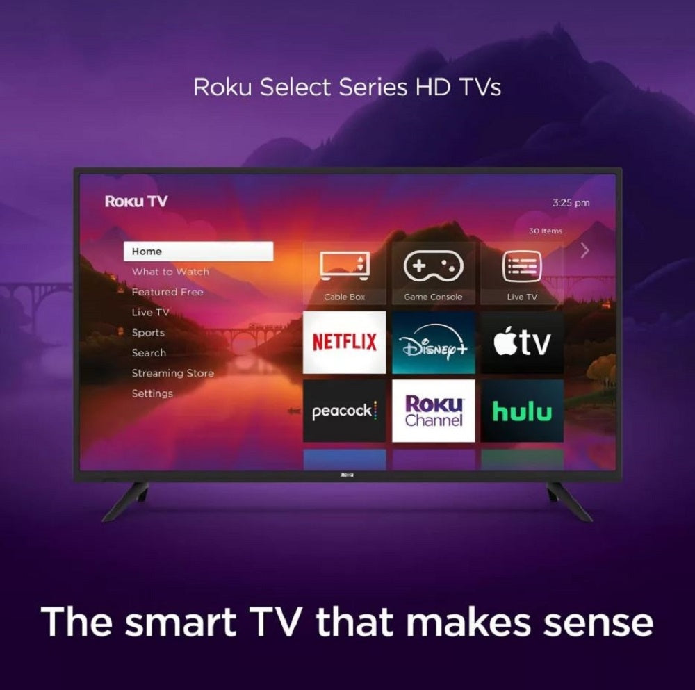 Roku 40" Select Series 1080p Full HD Smart Roku TV w/ Roku TV Remote 40R3B4
