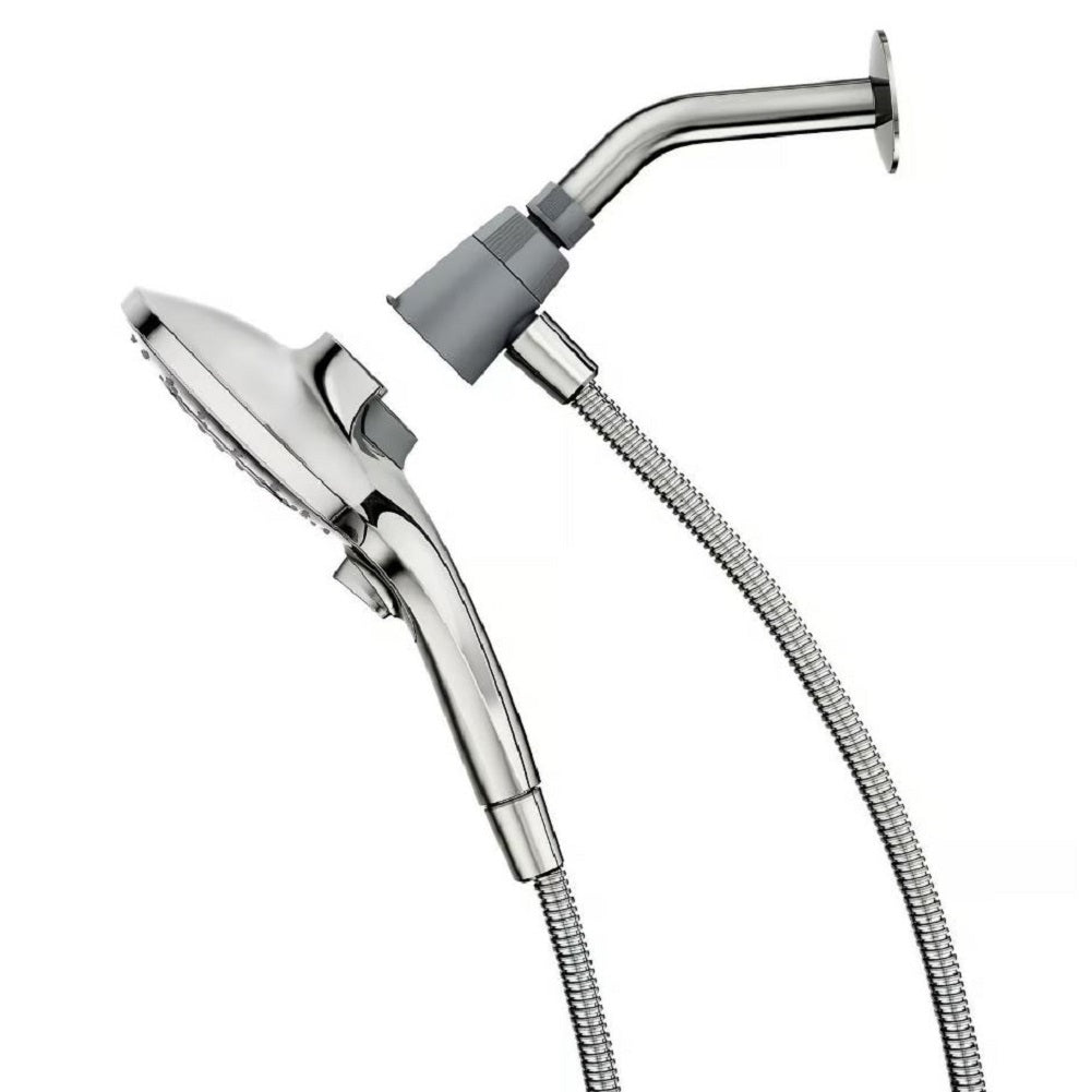 Engage Chrome Six-Function 5 1/2" Diameter Eco-Performance Spray Head Handheld Shower 26112EP