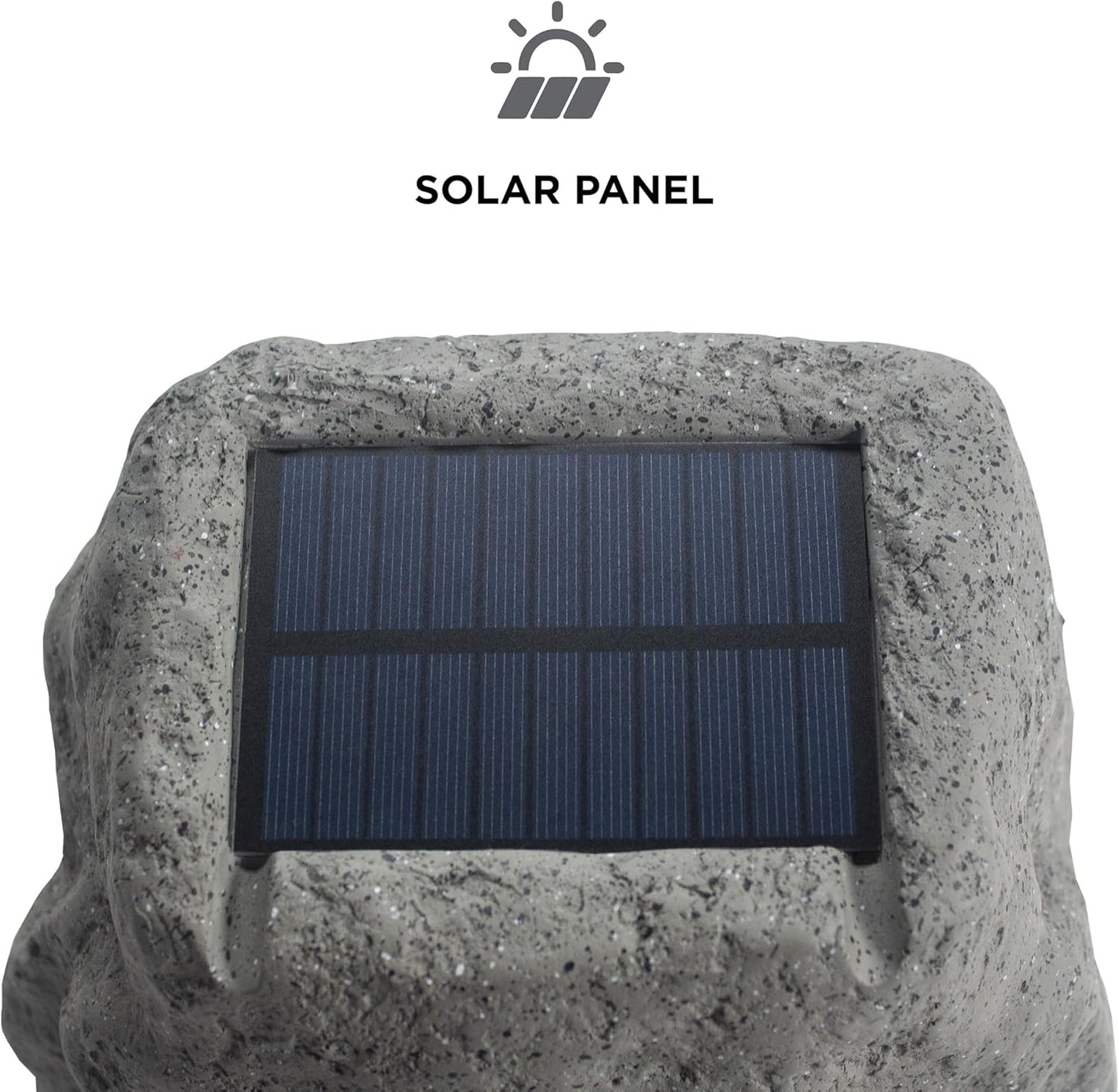 ION Audio Sol Stone Link Solar Rechargeable Outdoor Speaker with Multi-Sync ISP176