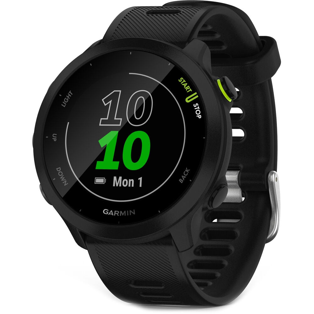 Garmin Forerunner 55 GPS Running Smartwatch Black 010-02562-00