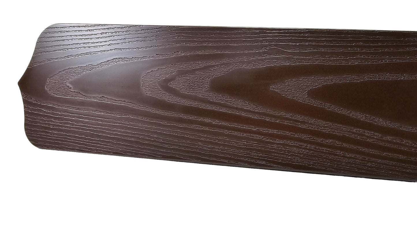 Concord Fans Nautika 52" Ceiling Fan Oil Rubbed Bronze with Bronze Brown Blades for Wet Locations 52NA5ORB
