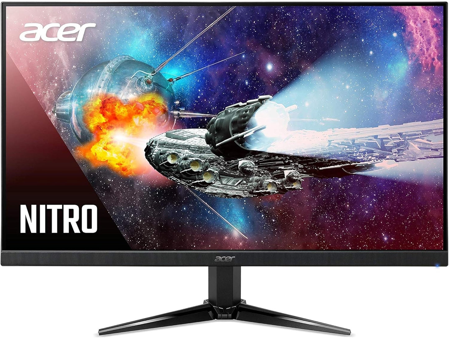 Acer Nitro QG271 27" 1080p 1ms 75Hz LED FHD FreeSync Monitor DVI, HDMI, VGA - Black