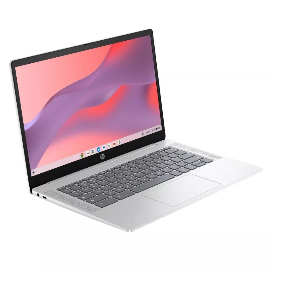 HP 14" Chromebook Intel Processor 4GB RAM 64GB Flash Storage Silver 14A-NF0002TG