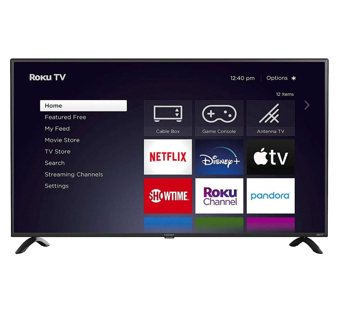 Element 43" Class 4K Ultra HD Roku Smart TV Built-in Roku - E4AA43R