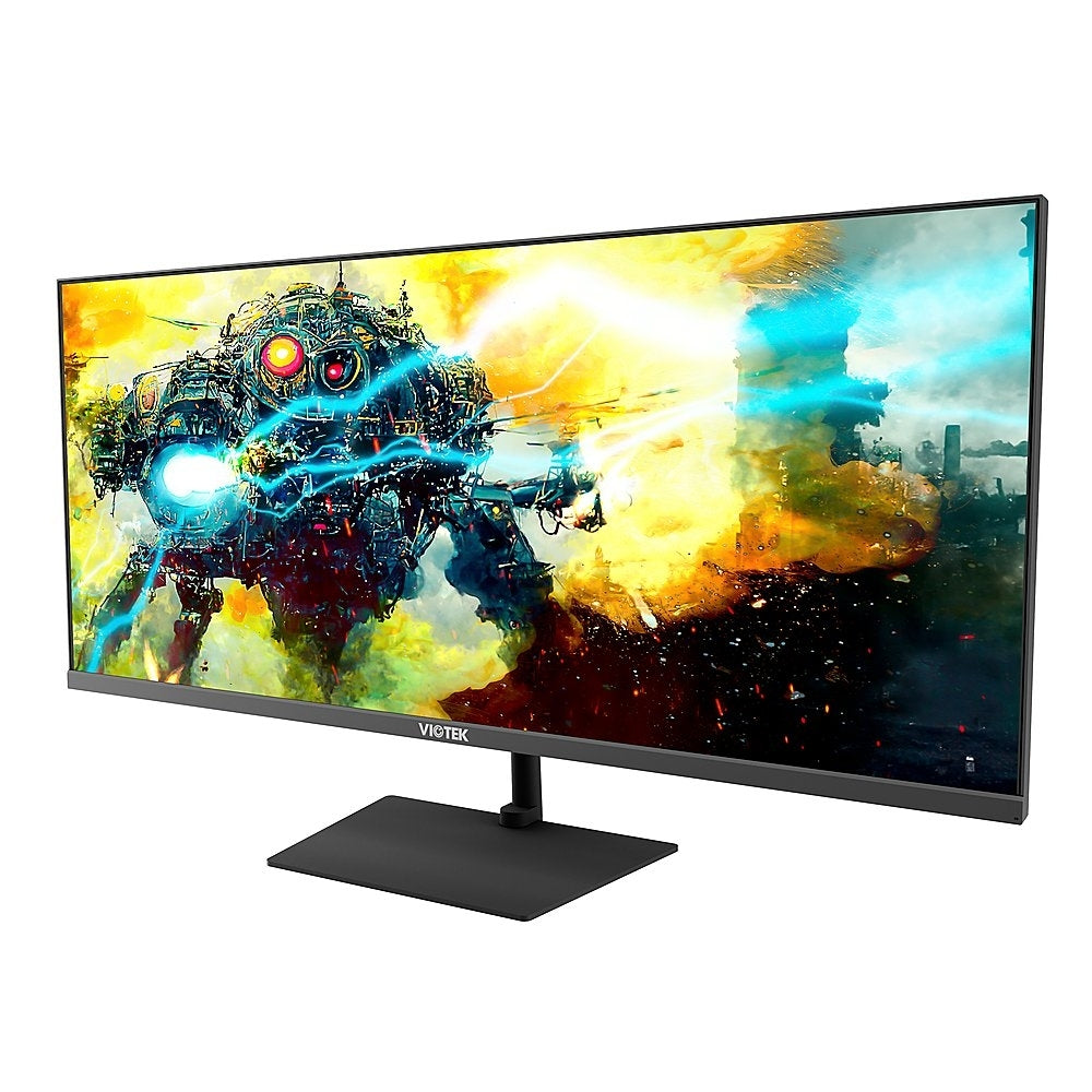 Viotek 34" IPS Gaming Monitor 75hz, 7ms, 2560x1080, 2X HDMI 2.0, DP - GFI34CB