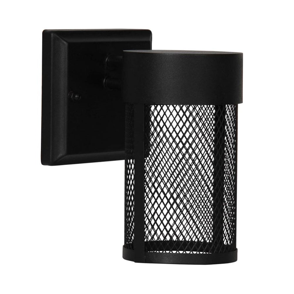 Sunset Lighting Sunset 6-3/4" Exterior Wall Mount Lantern, 9W Black - F9991-31-1