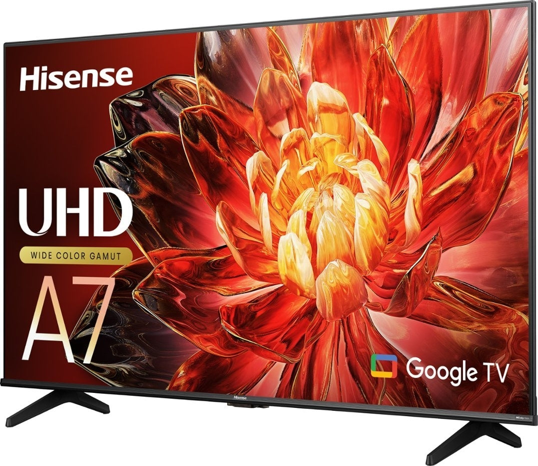 Hisense 43" Class A7 Series LED 4K UHD HDR WCG Google TV 43A7N