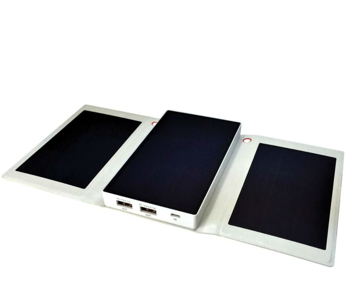 Helios Smart Solpo - Super Fast Solar Charger & Power Bank White 13-SPHE2-02-AE