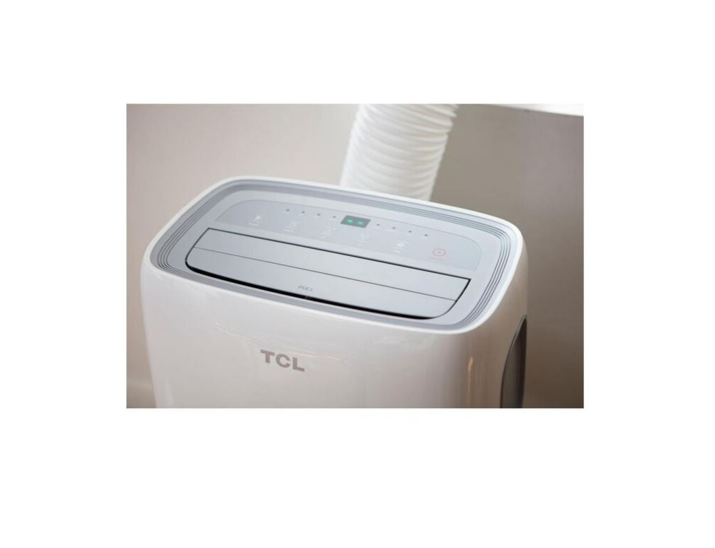 TCL 7000-BTU DOE 115V Portable AC w/ Heater 4100 BTU, Remote control, Cools 700sq ft TAC-14CDPA/KC