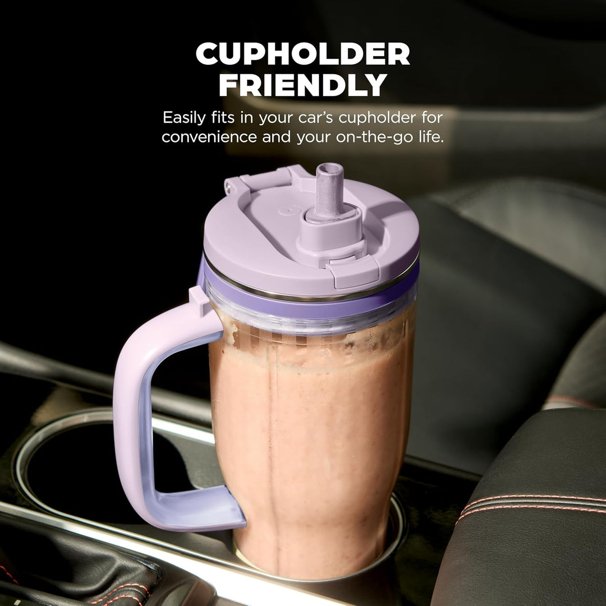 Ninja BlendBOSS Personal Blender 26oz Tumbler 1200PW Purple DB351PR