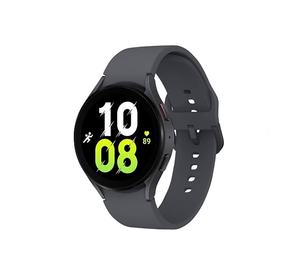 Samsung Galaxy Watch 5 44mm BT Smartwatch Graphite w/ 2 chargers SM-R910NZACXAA