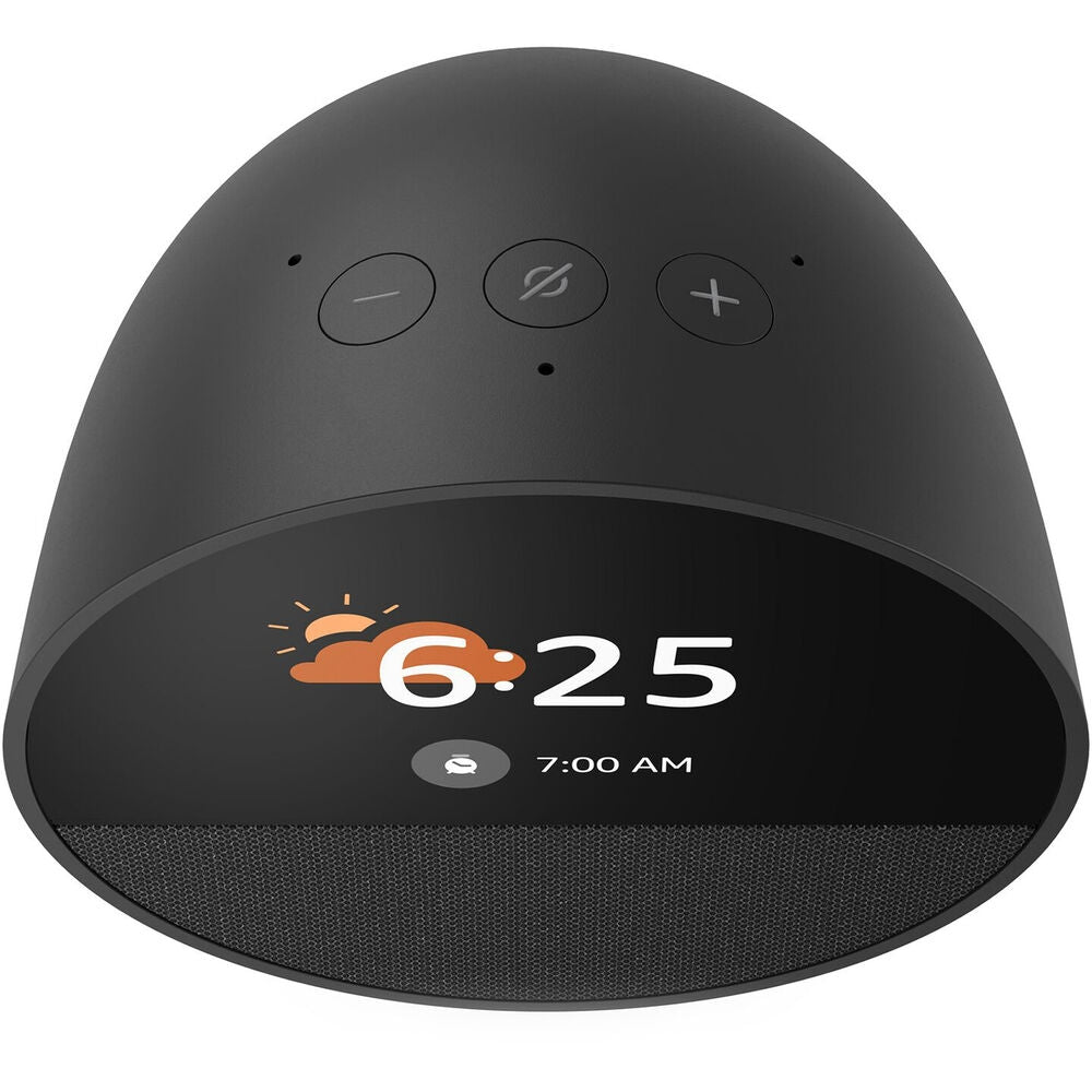 Amazon Echo Spot Smart Alarm Clock 2024 Edition, Black B0BFC7WQ6R