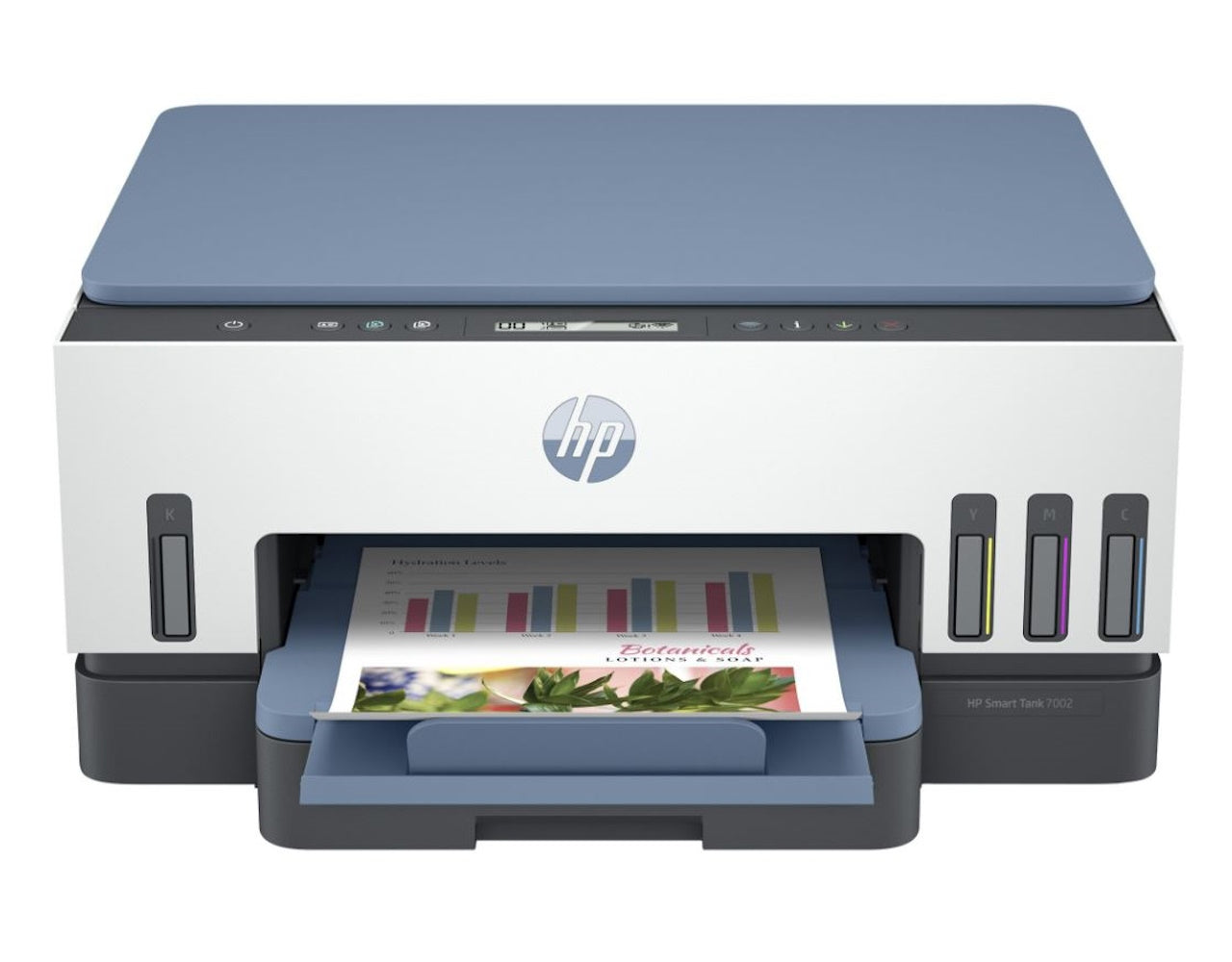 HP Smart Tank 7002 Wireless All-in-One Tank Printer 250 sheets - USB 2.0, Wi-Fi(ac), Bluetooth 28B50A-B1H