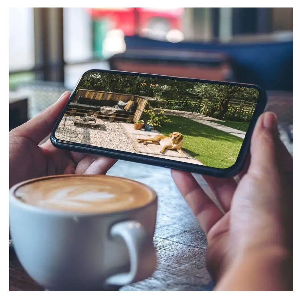 Blink Outdoor 4 5x Camera Wireless 1080p Security System Black BJSOTDRPLUS