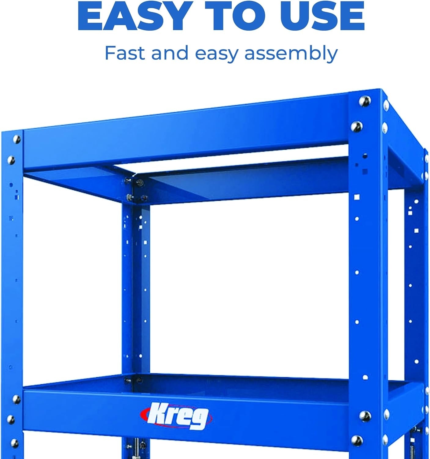 Kreg Multi-Purpose Shop Stand Steel Adjustable Table Saw Stand KRS1035